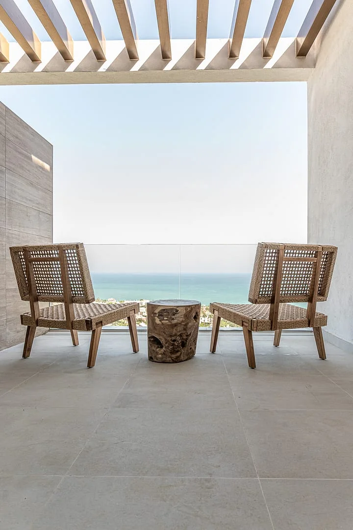 Master Terrace · morning Mediterranean views